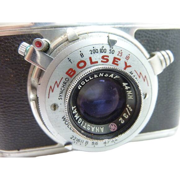 Vintage 1949-1956 Bolsey B2 35mm Range Finder Camera , As is for Project /Repair - Picture 5 of 11